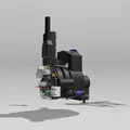 Ngàm gắn toolboard low profile cho Orbiter 2 kèm filament runout sensor - Thumbnail 2
