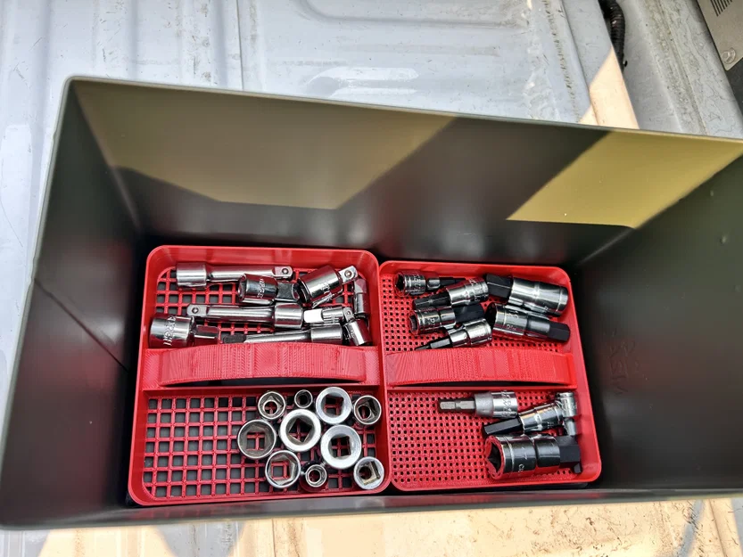 Khay sắp xếp cho thùng đạn Harbor Freight 50 cal (xếp chồng) - Image 5