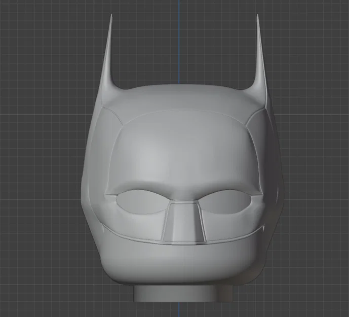 Mô hình đầu Lego Batman in 3D phong cách độc đáo - Image 1