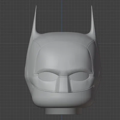 Mô hình đầu Lego Batman in 3D phong cách độc đáo