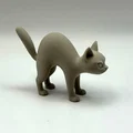 Mô hình chú mèo con vươn mình đáng yêu - File in 3D - Thumbnail 1