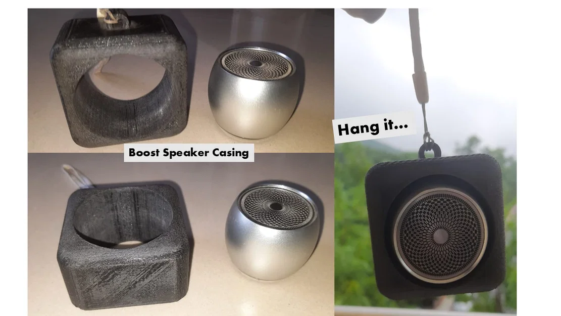 Loopie – Case loa mini tròn đa năng - Image 2
