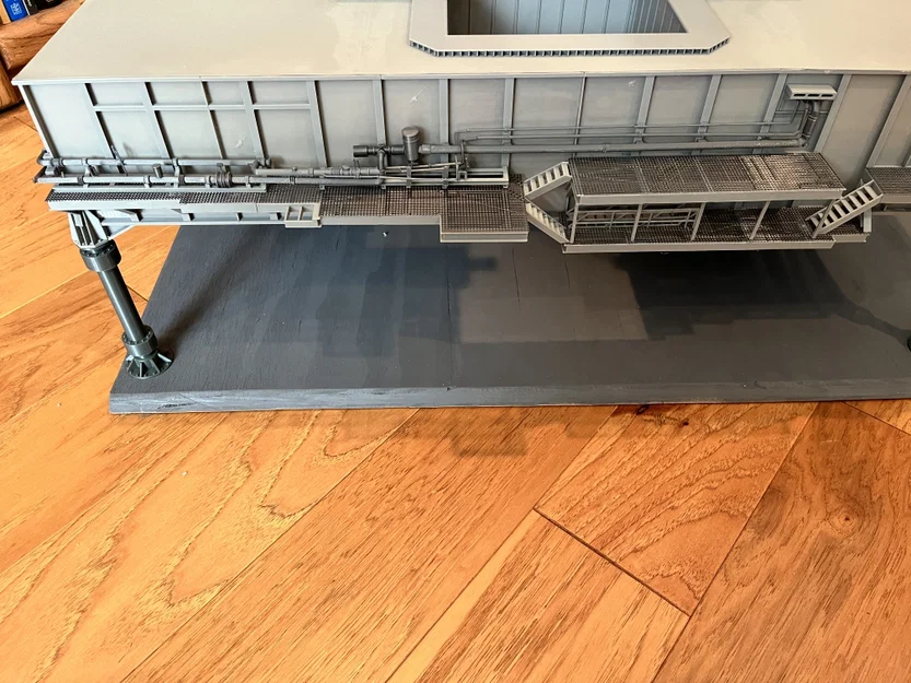 Mô hình 3D hệ thống đường ống LOX cho Shuttle MLP Side 1 - Image 1