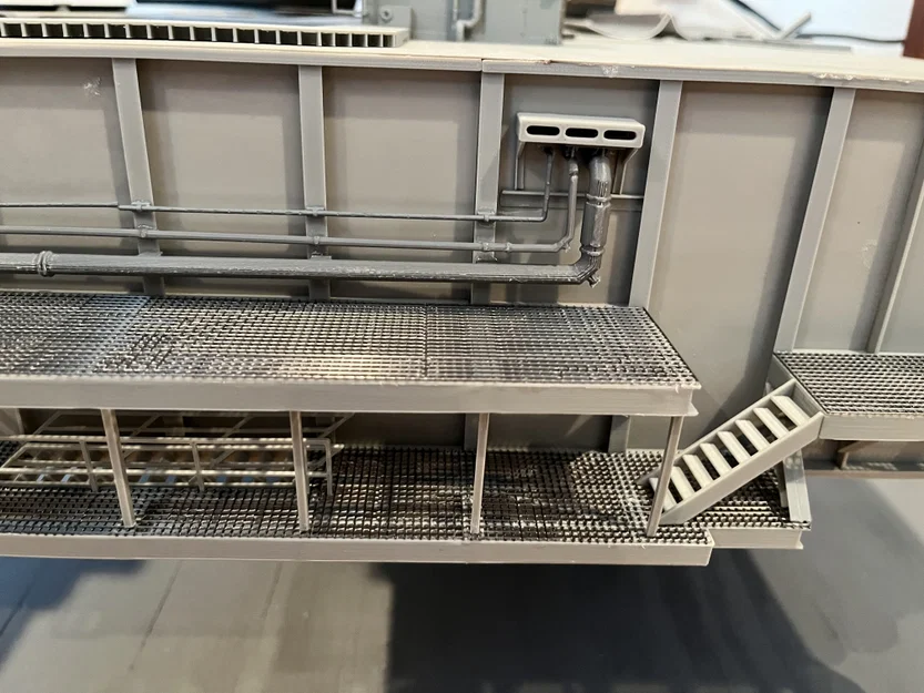 Mô hình 3D hệ thống đường ống LOX cho Shuttle MLP Side 1 - Image 2