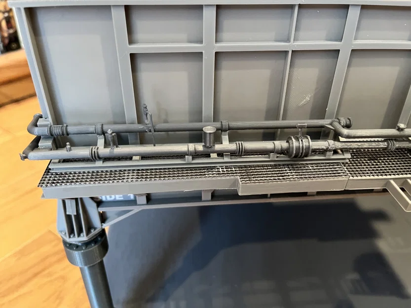 Mô hình 3D hệ thống đường ống LOX cho Shuttle MLP Side 1 - Image 3