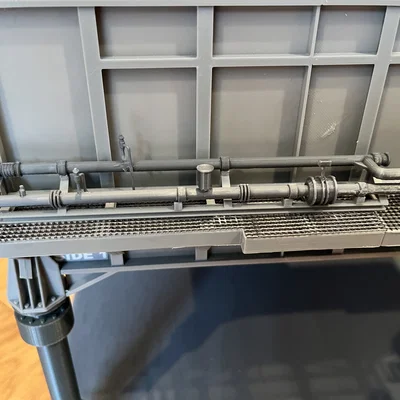 Mô hình 3D hệ thống đường ống LOX cho Shuttle MLP Side 1