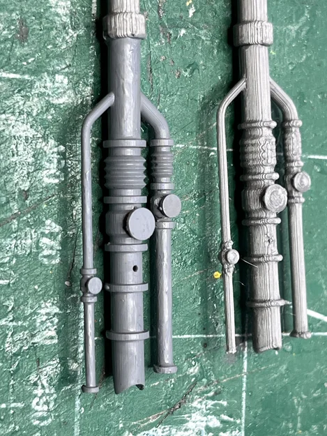 Mô hình 3D hệ thống đường ống LOX cho Shuttle MLP Side 1 - Image 4