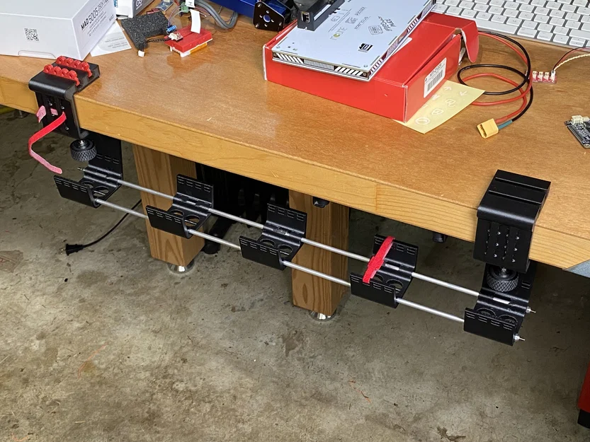No. 5 Wire Organizer cho Standing Desk (Khay treo ổ điện & gom dây) - Image 7