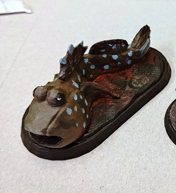 Mô hình Mudskipper mini: Sinh vật lạ cho game nhập vai D&D - Image 1