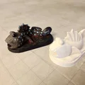 Mô hình Mudskipper mini: Sinh vật lạ cho game nhập vai D&D - Thumbnail 2