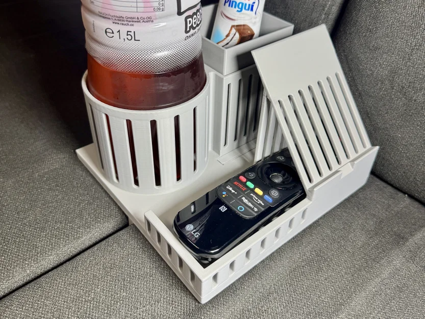 Organizer để Sofa – Caddy Modular đựng snack & điện thoại - Image 1