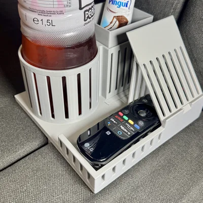 Organizer để Sofa – Caddy Modular đựng snack & điện thoại