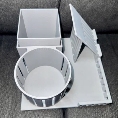 Organizer để Sofa – Caddy Modular đựng snack & điện thoại