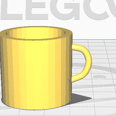 Ly cà phê rỗng (Hollow Coffee Cup) – mẫu 3D