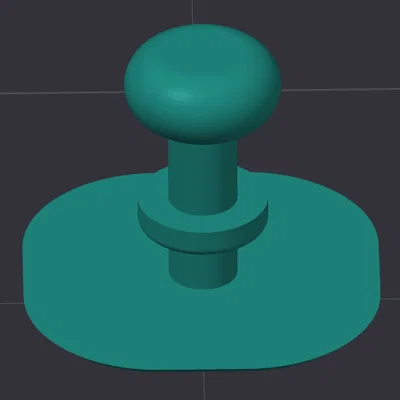 Chốt cài thay thế cho dây đeo Mi Band 6 (3D Print Model)