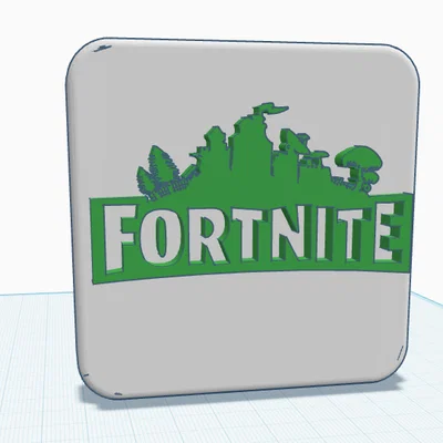 Nắp đậy móc kéo xe (Tow Hitch Cover) phong cách Fortnite