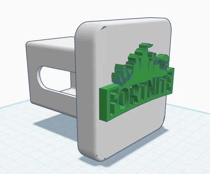 Nắp đậy móc kéo xe (Tow Hitch Cover) phong cách Fortnite - Image 2