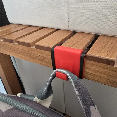 Móc treo không cần vít (balo) cho kệ Ikea MUSKAN