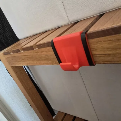 Móc treo không cần vít (balo) cho kệ Ikea MUSKAN