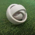 5 Ring Gyro Fidget – Con quay fidget 5 vòng print-in-place - Thumbnail 3