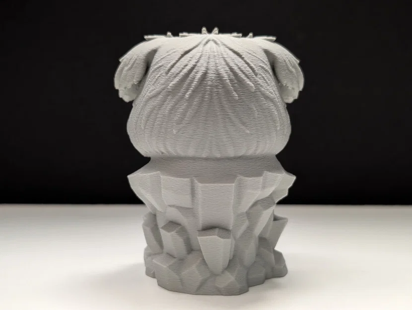Grumpy Dog - Stone Bust (Tượng bán thân chó cau có bằng đá) - Image 6