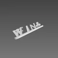 Ambigram 3D WIN FAIL – đảo chiều tạo động lực - Thumbnail 1