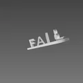 Ambigram 3D WIN FAIL – đảo chiều tạo động lực - Thumbnail 2