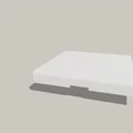 Mặt công tắc đèn vuông tương thích Busch-Jaeger (In 3D) - Thumbnail 2