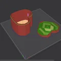 Hộp Đựng Trang Sức Hình Trái Tim Đa Giác - Mẫu In 3D Độc Đáo - Thumbnail 7