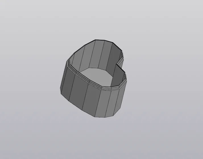 Hộp Đựng Trang Sức Hình Trái Tim Đa Giác - Mẫu In 3D Độc Đáo - Image 8