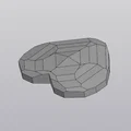 Hộp Đựng Trang Sức Hình Trái Tim Đa Giác - Mẫu In 3D Độc Đáo - Thumbnail 9