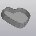 Hộp Đựng Trang Sức Hình Trái Tim Đa Giác - Mẫu In 3D Độc Đáo - Thumbnail 10