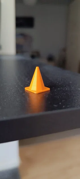 Mô hình nón giao thông cảnh báo in 3D (Safety Cone) độc đáo - Image 1