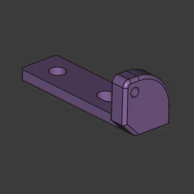 Ngàm gắn filament sensor Ender 3 v3 KE kèm nhiều đường PTFE