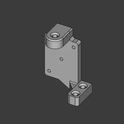 Ngàm gắn filament sensor Ender 3 v3 KE kèm nhiều đường PTFE