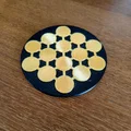 Đế Lót Ly Chấm Nhiều Màu (Multicolor Dot Coaster) - Thumbnail 1