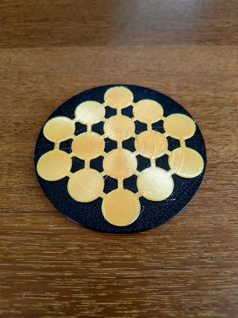 Đế Lót Ly Chấm Nhiều Màu (Multicolor Dot Coaster) - Image 2