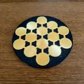 Đế Lót Ly Chấm Nhiều Màu (Multicolor Dot Coaster) - Thumbnail 2