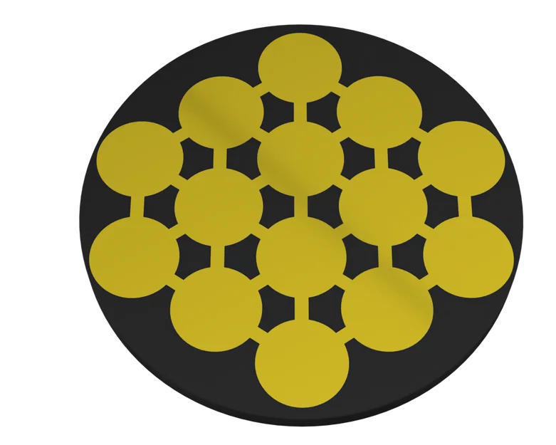 Đế Lót Ly Chấm Nhiều Màu (Multicolor Dot Coaster) - Image 3