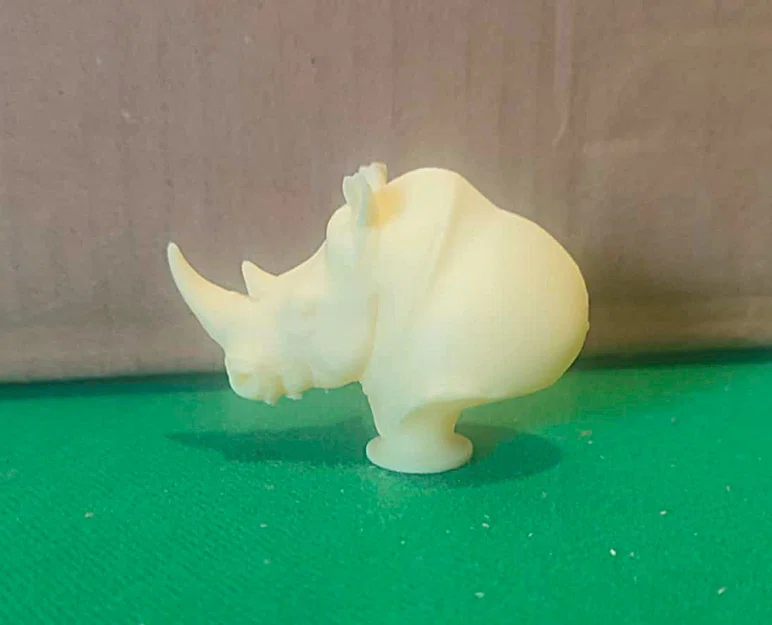 Tượng đầu tê giác 3D độc đáo - Mẫu decor trang trí ấn tượng - Image 2
