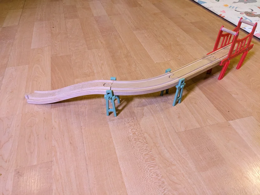 Gối đỡ cầu cho bộ tàu gỗ (Brio) - Image 2