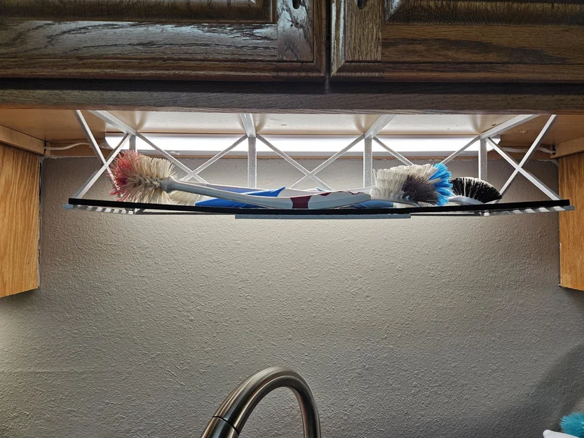 Giá treo cọ rửa nhà bếp gắn trên bồn rửa (Kitchen Scrub Brush Holder) - Image 1
