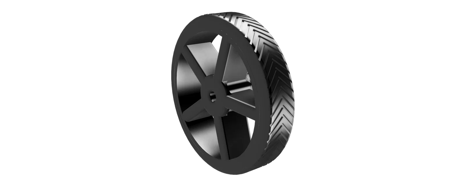 Bánh xe thay thế cho máy nén khí Einhell TS-AC 190-24 (Ersatzrad) - Image 1