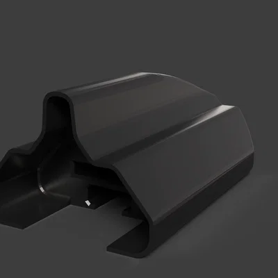 Nắp chụp đầu gạt mưa thay thế cho xe Peugeot 307 (File in 3D)