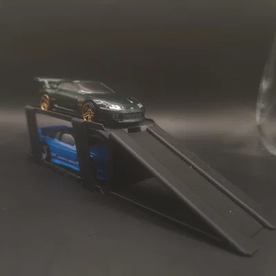 Dốc Hot Wheels – Dốc trưng bày 1:64 cho Mini Garage