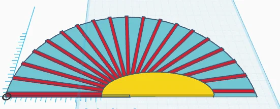 Mô hình quạt Sunrise Fan in 3D cực nhẹ, thiết kế độc đáo - Image 2