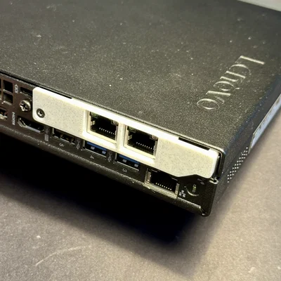 Baffle cho NIC dual port 2.5GBit cho Lenovo M920q/M720q