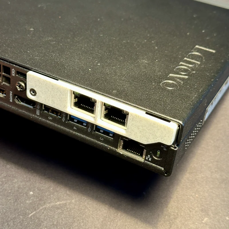 Baffle cho NIC dual port 2.5GBit cho Lenovo M920q/M720q