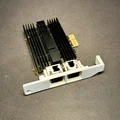 Baffle cho NIC dual port 2.5GBit cho Lenovo M920q/M720q - Thumbnail 2