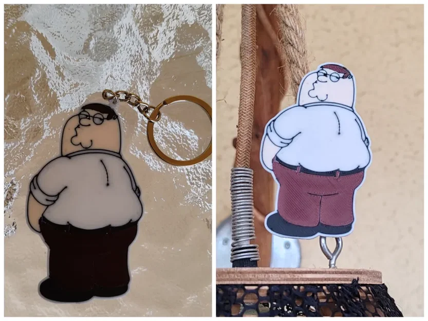 Family Guy - Peter Griffin magnet - keychain (Nam châm & móc khóa) - Image 1